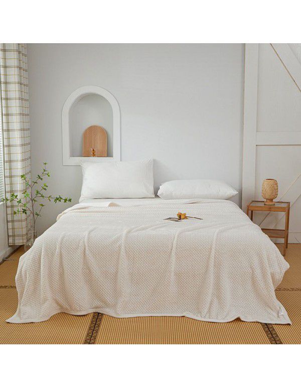 Pure Beibei velvet air conditioning blanket Farai velvet nap blanket coral velvet bed sheet thickening cat scratch proof sofa towel wholesale