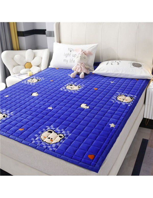 Winter plush milk wool bed blanket thickened sheets blanket warm mattress mattress mattress