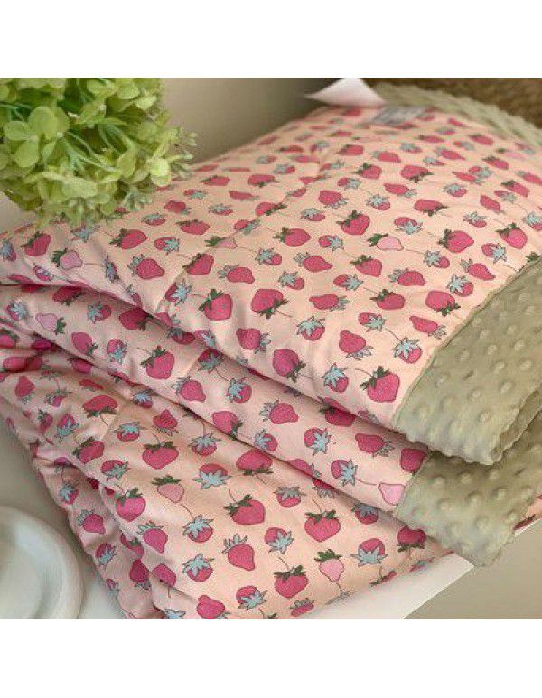 Goose Korean bean blanket winter adult single blanket spring autumn winter quilt cotton soybean fiber winter quilt