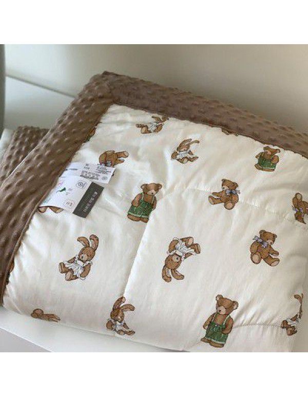 Goose Korean bean blanket winter adult single blanket spring autumn winter quilt cotton soybean fiber winter quilt