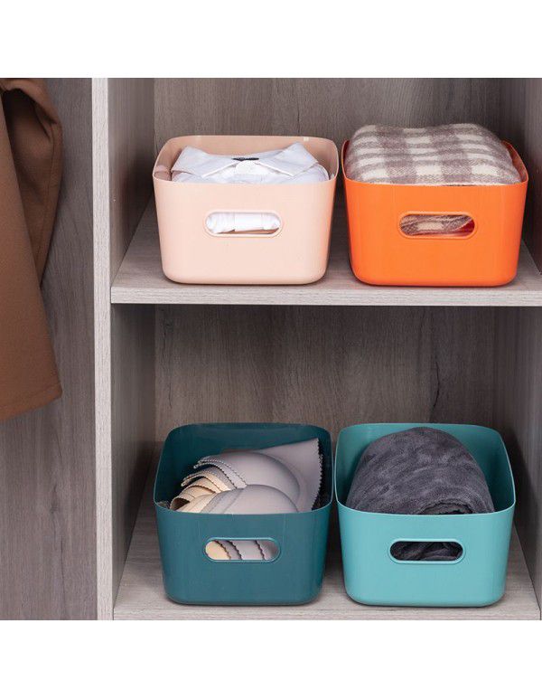 Living room desktop storage box drawer key cosmetic sorting box sundries snack storage basket kitchen storage