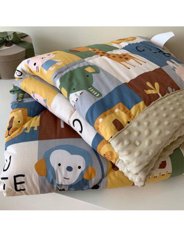Goose Korean bean blanket winter adult single blanket spring autumn winter quilt cotton soybean fiber winter quilt