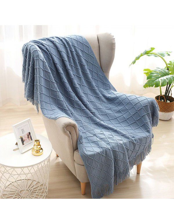 Bright red wedding bed blanket Wedding wedding bed blanket Thread blanket Wedding bed blanket Daily blanket Sofa blanket