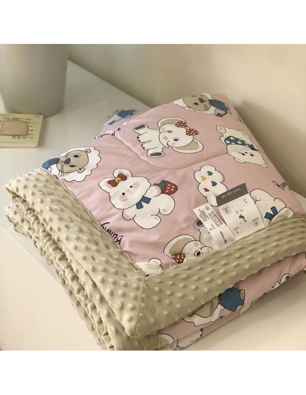 Goose Korean bean blanket winter adult single blanket spring autumn winter quilt cotton soybean fiber winter quilt
