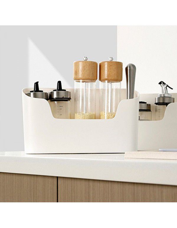 Multi functional hanging storage rack Sticking wall mounted storage box Bathroom cosmetics sundries sorting box Cabinet door storage
