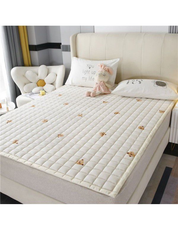Winter plush milk wool bed blanket thickened sheets blanket warm mattress mattress mattress
