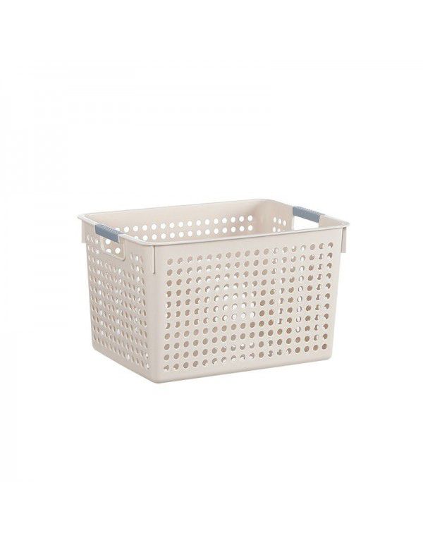 Storage basket toys desktop cosmetics bath plastic rectangular kitchen sundries storage box fruit basket wholesale