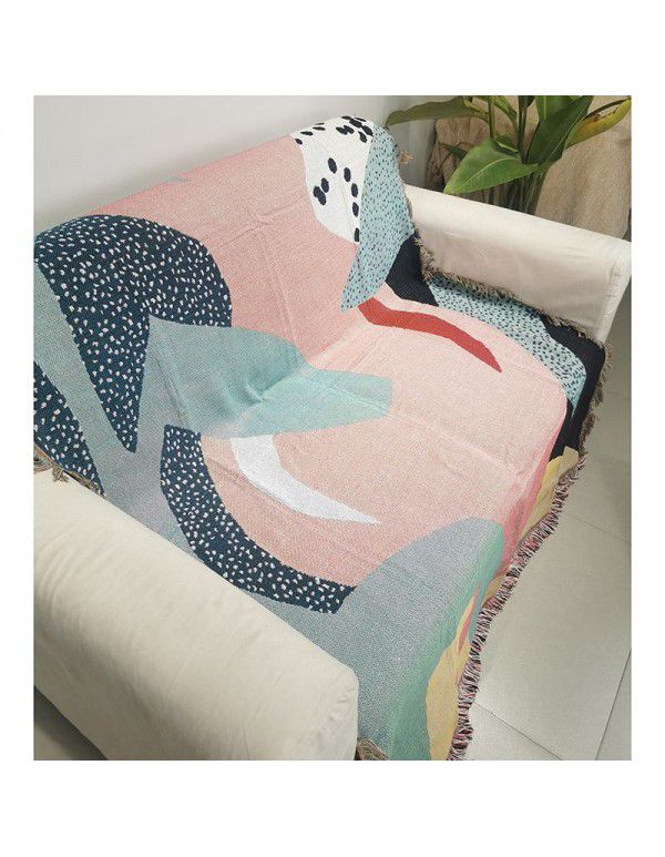 Modern simple style home sofa cloth Sicilian pattern sofa thread carpet manufacturer wholesale supply