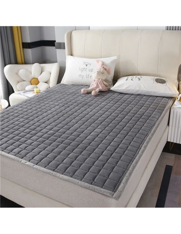 Winter plush milk wool bed blanket thickened sheets blanket warm mattress mattress mattress