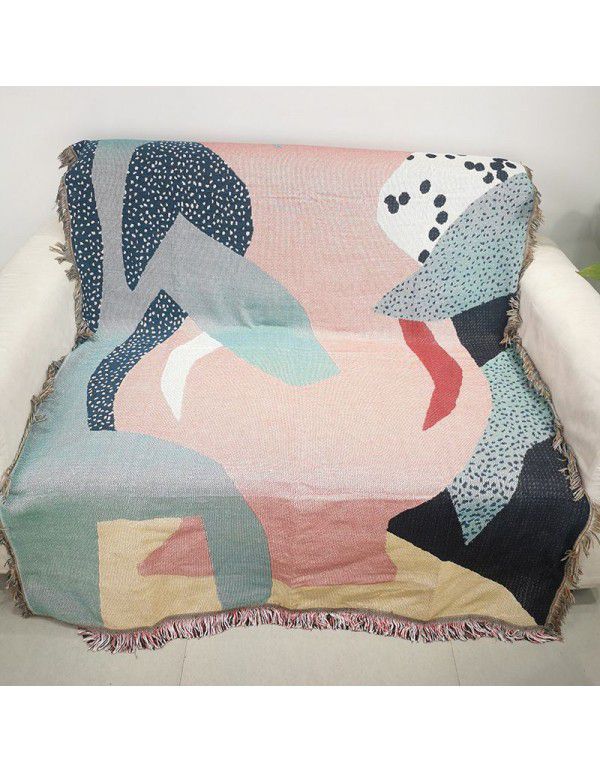 Modern simple style home sofa cloth Sicilian pattern sofa thread carpet manufacturer wholesale supply