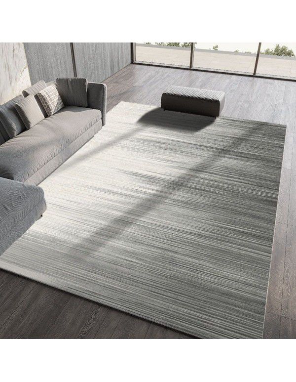 Modern simple carpet, living room, luxury sofa, tea table carpet, Nordic style, grey bedroom floor mat, new style