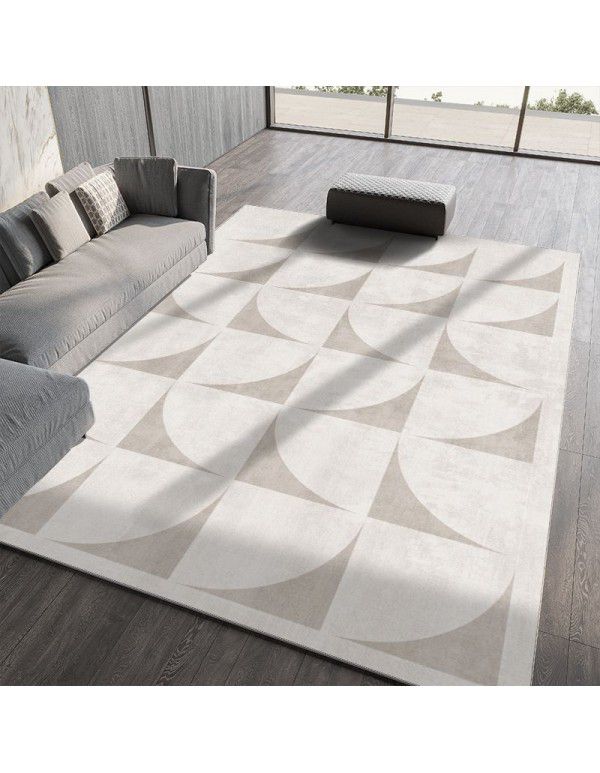 Modern simple carpet, living room, luxury sofa, tea table carpet, Nordic style, grey bedroom floor mat, new style