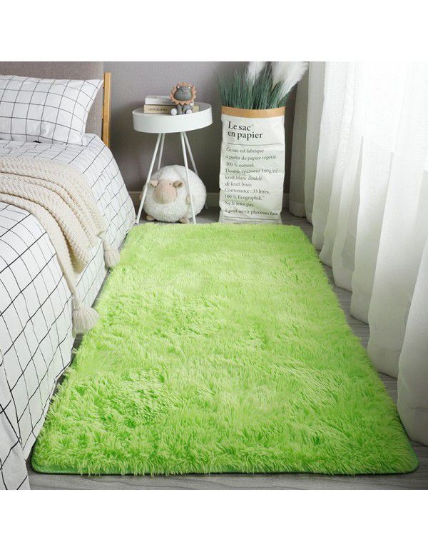 Cross border carpet, living room, bedroom, tea table, bedside carpet, modern simple and fresh household, PV wool carpet, wholesale