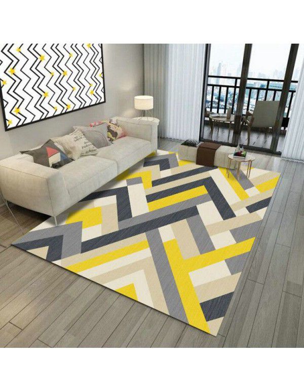 Nordic full of lovely simple modern doormat living room tea table sofa carpet bedroom bedside blanket rectangular mat