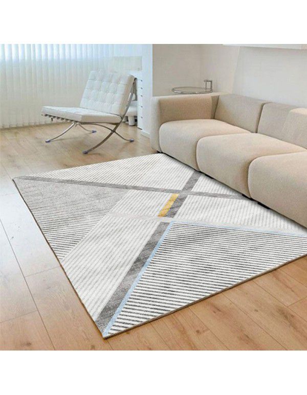 Carpet, living room, sofa, tea table, cushion, modern simple bedroom, floor mat, bedside blanket, cartoon, children's luxury, can be distributed