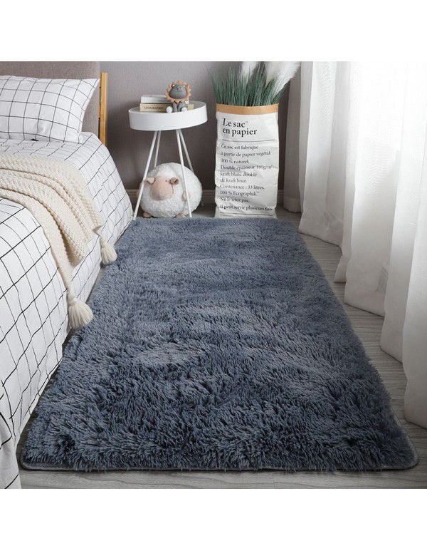 Cross border carpet, living room, bedroom, tea table, bedside carpet, modern simple and fresh household, PV wool carpet, wholesale