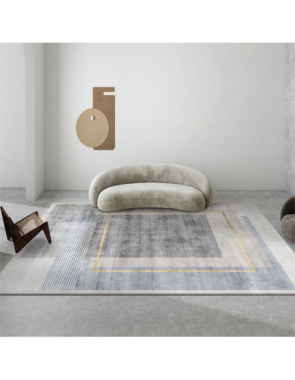 Carpet, living room, sofa, tea table, cushion, modern simple bedroom, floor mat, bedside blanket, cartoon, children's luxury, can be distributed