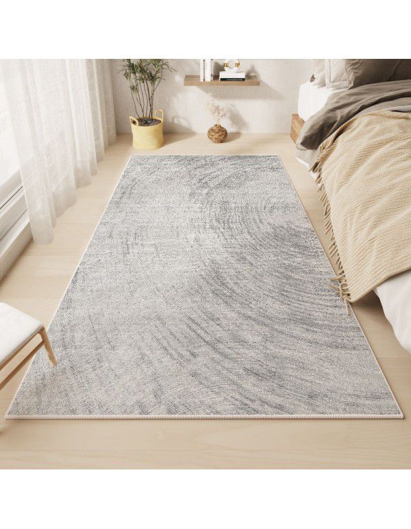 Blackstone Apartment Carpet, Living Room, Round Pile, French Cream Style, Minimal Bedside Carpet, Chessboard Checker Bedroom Carpet, Wholesale