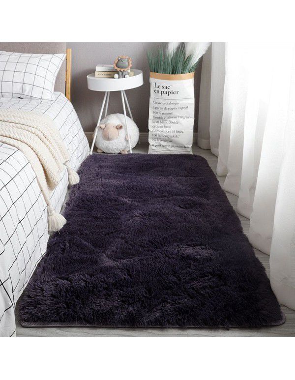 Cross border carpet, living room, bedroom, tea table, bedside carpet, modern simple and fresh household, PV wool carpet, wholesale