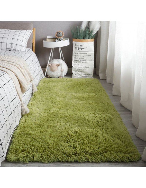 Cross border carpet, living room, bedroom, tea table, bedside carpet, modern simple and fresh household, PV wool carpet, wholesale