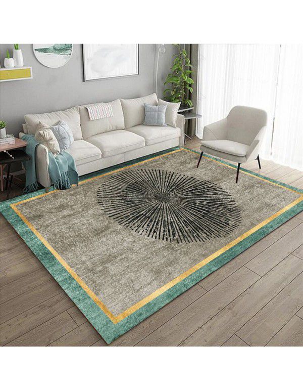 Nordic full of lovely simple modern doormat living room tea table sofa carpet bedroom bedside blanket rectangular mat