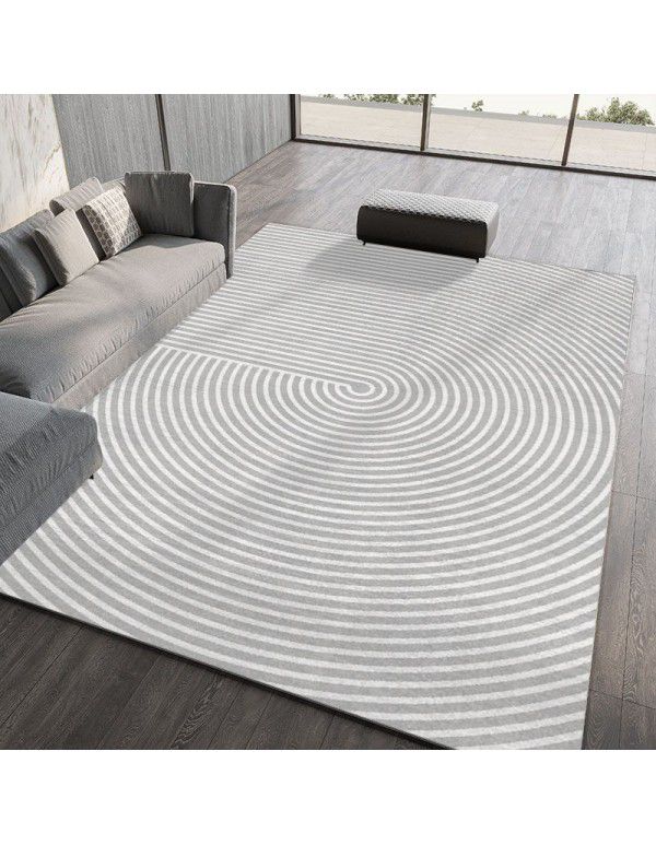 Modern simple carpet, living room, luxury sofa, tea table carpet, Nordic style, grey bedroom floor mat, new style