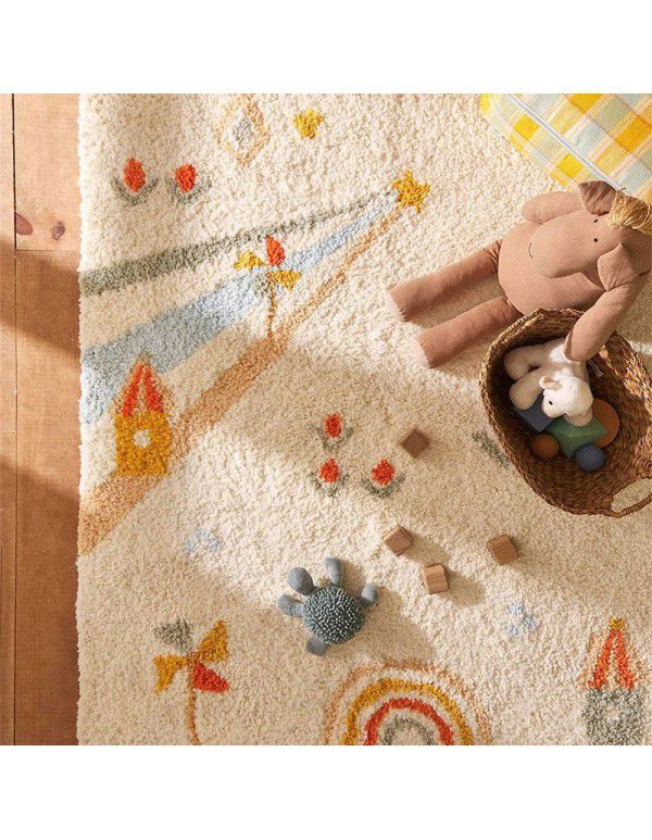 Kelly carpet imitation cashmere bedside bedroom carpet - Stockholm