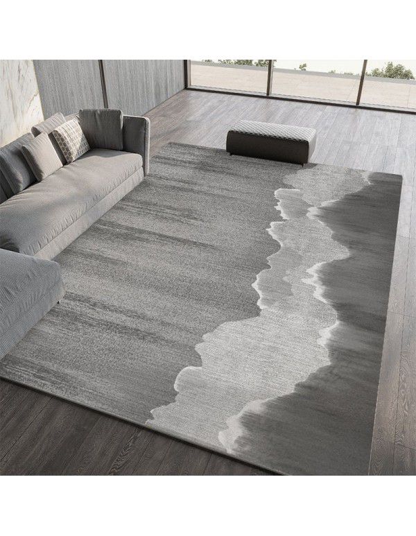 Modern simple carpet, living room, luxury sofa, tea table carpet, Nordic style, grey bedroom floor mat, new style