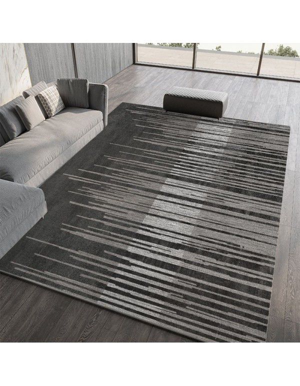 Modern simple carpet, living room, luxury sofa, tea table carpet, Nordic style, grey bedroom floor mat, new style